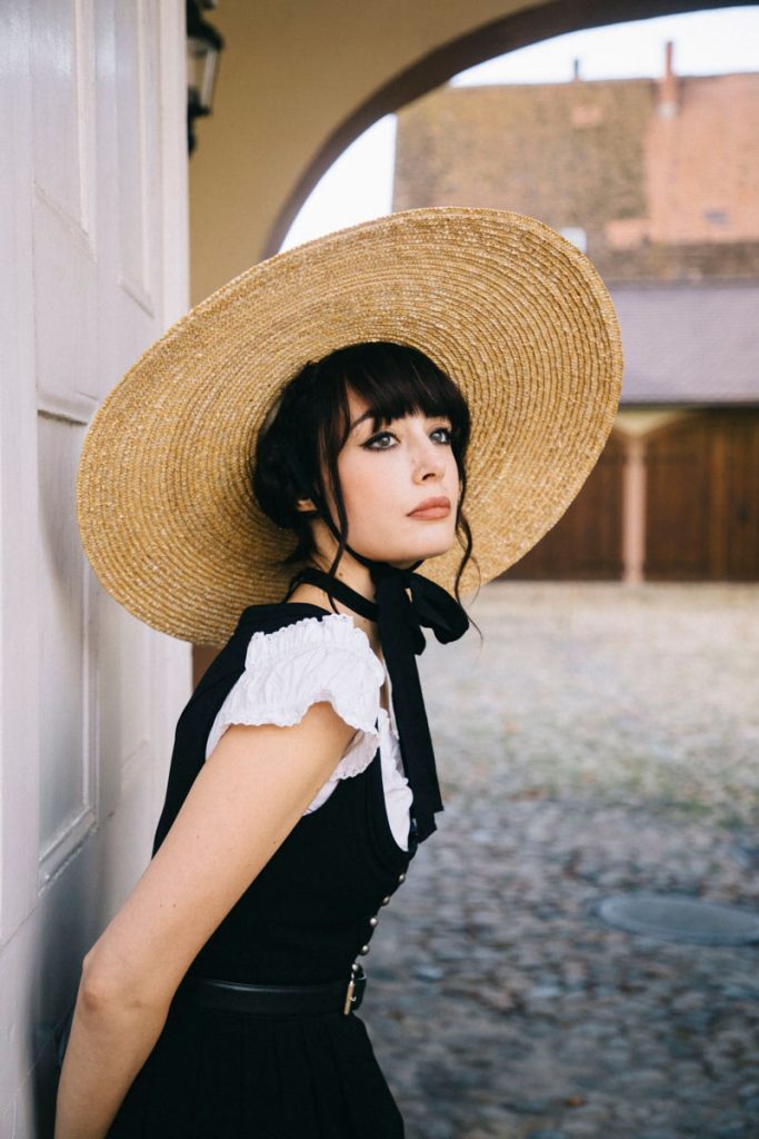 Louise Ebel alias miss Pandora dans la ville de Müllheim