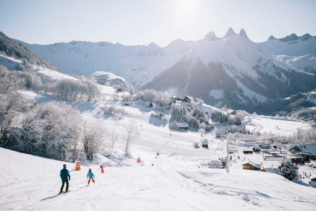 les pistes sur Saint-Jean d'Armes en Maurienne