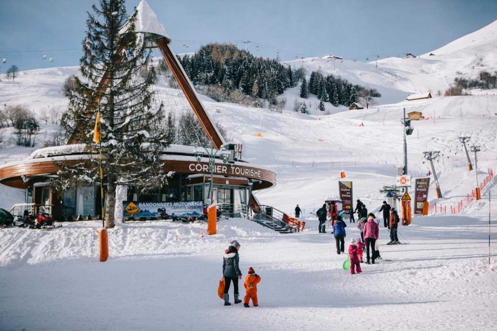 Une station de ski familiale en Savoie dans les Alpes Françaises