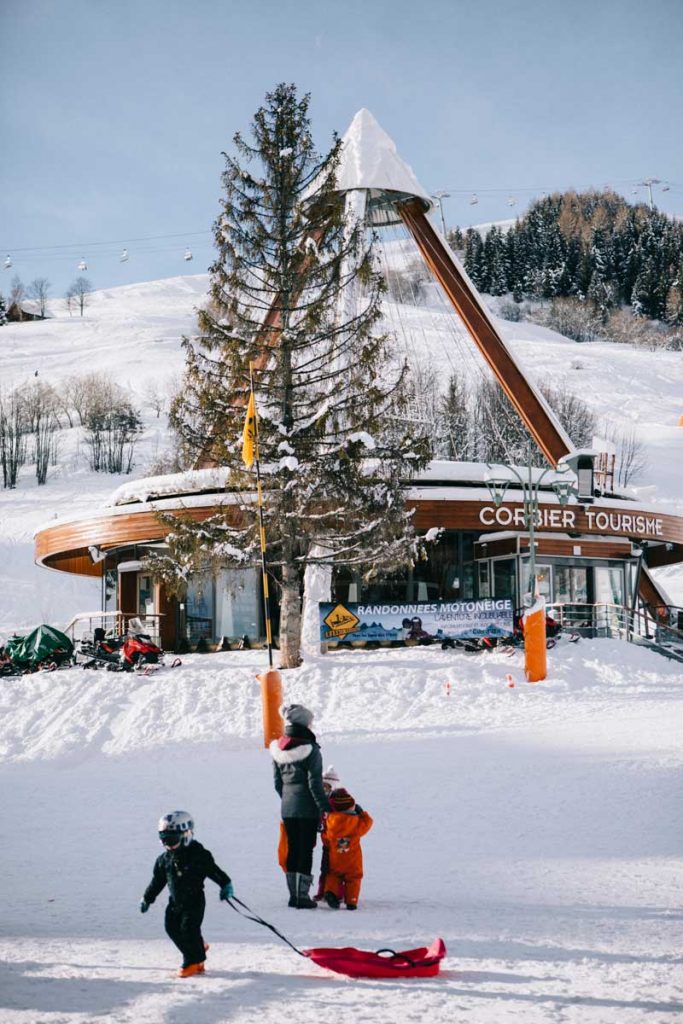 L'office du tourisme du Corbier une station pour les enfants en Maurienne