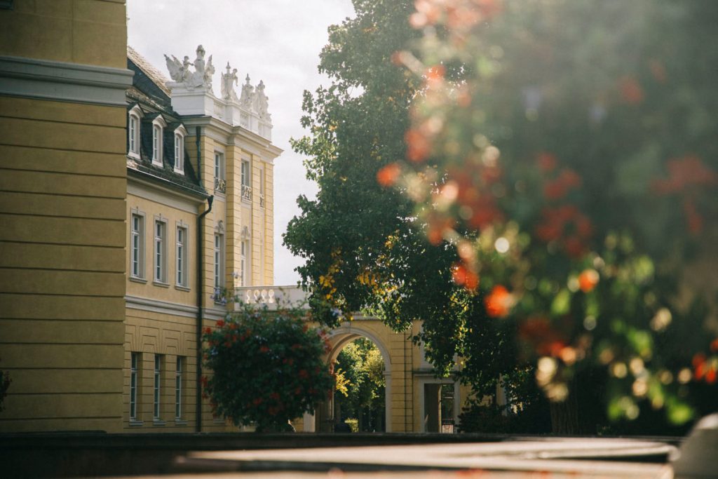 visiter le jardin du château de Karlsruhe