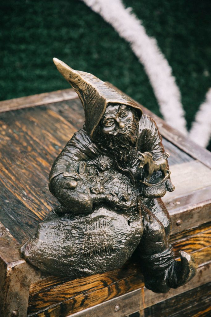 à la chasse aux lutins à Wroclaw