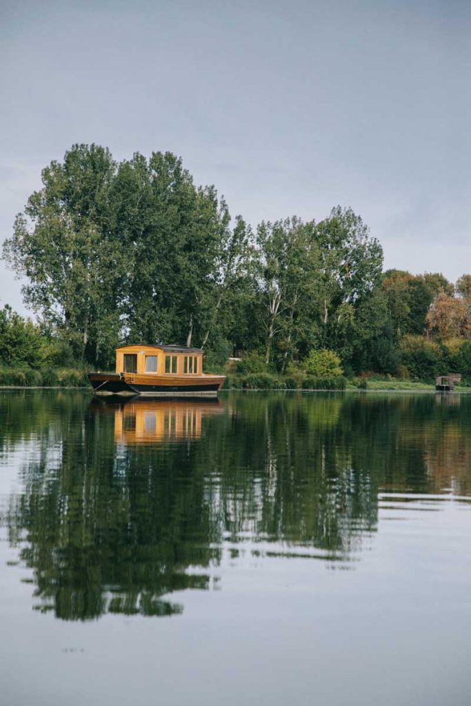 balade en canoë sur les bords de la Loire
