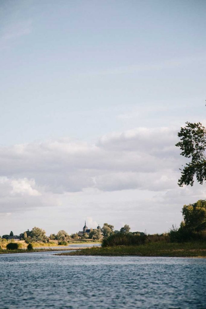 les petits villages en bord de Loire