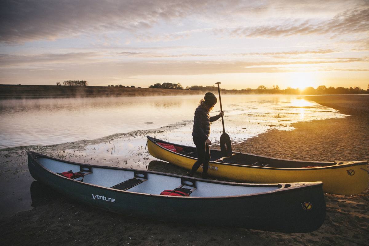 Descendre la Loire en Canoë et faire un bivouac en un week-end