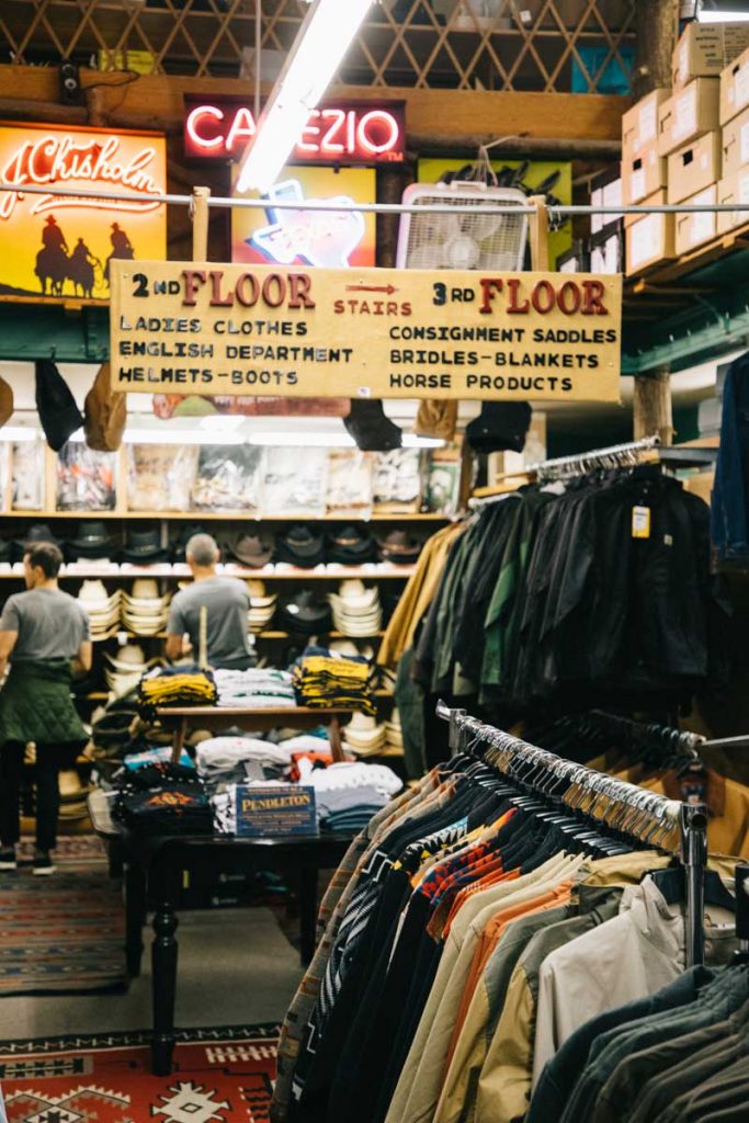 Boutique vintage à visiter à Portland en Oregon. crédit photo : Clara Ferrand - Wildroad