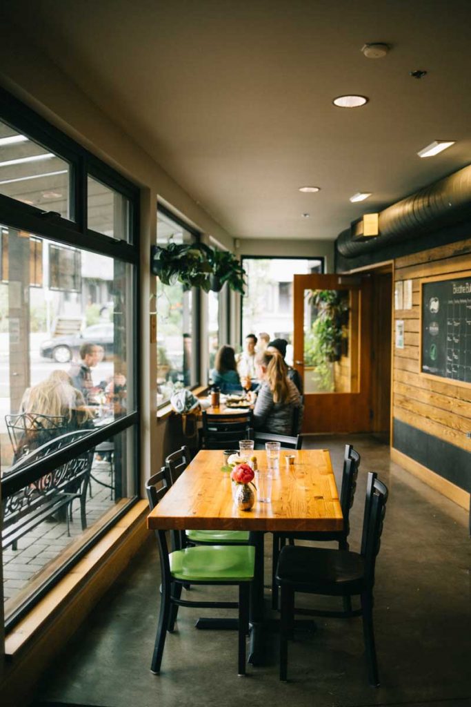 Best brunch à Portland en Oregon pour un city trip réussit. crédit photo : Clara Ferrand