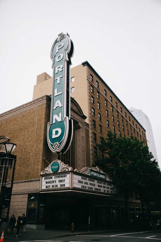 Portland et ses théâtre branché, que voir et faire en un jour. crédit photo : Clara Ferrand