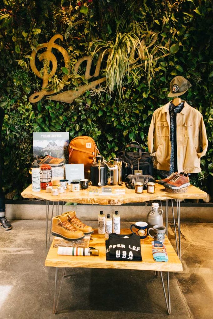 la boutique de Donner shoes à Portland en Oregon. crédit photo : Clara Ferrand - wildroad
