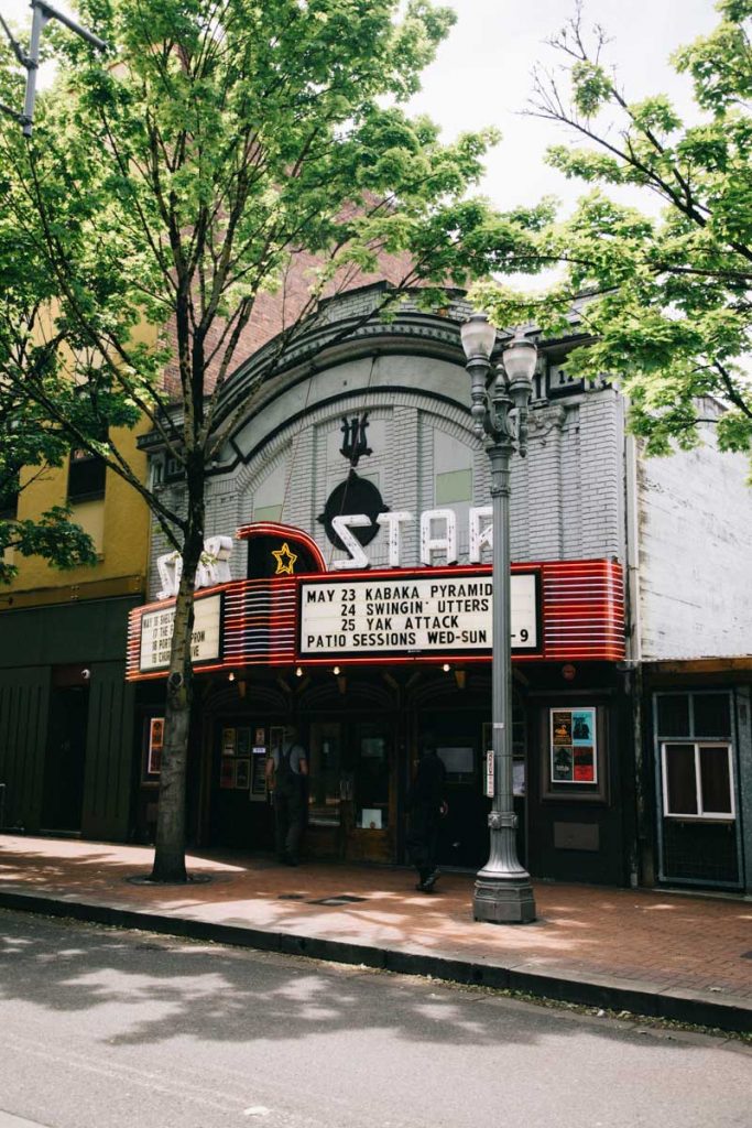 Les théâtres underground de la ville de Portland en Orgeon