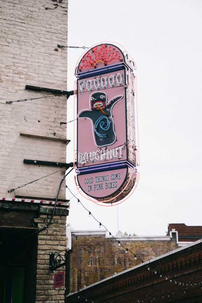 Le fameux Voodoo Donuts à Portland downtown. Crédit photo : Clara Ferrand - Wildroad