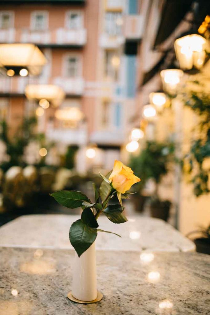 un air d'italie au Grand hôtel Europe