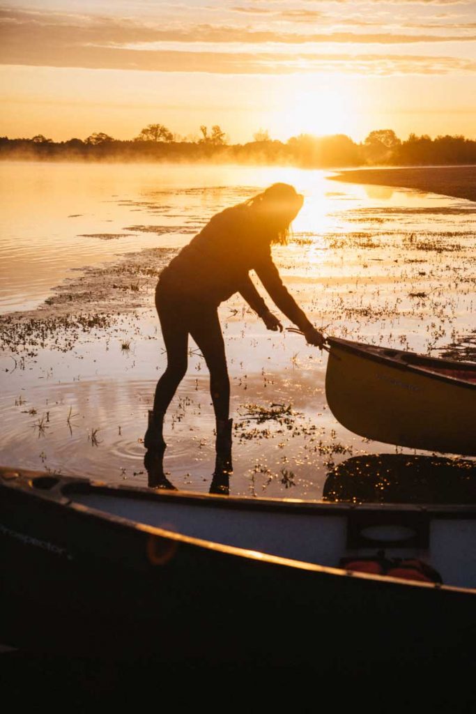 aventure pour un week-end en canoë sur le Loire