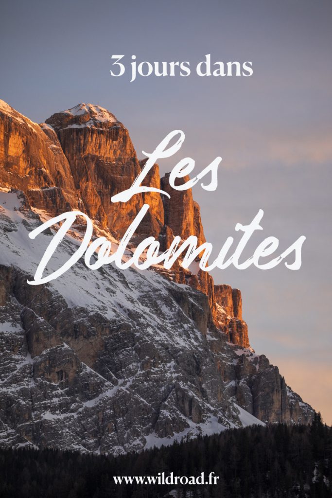3 jours de road trip dans les Dolomites en hiver. Quelles sont les activité à faire dans la vallée d'Alta Badia, entre randonnée et descente en luge. Crédit photo : Clara Ferrand #sudtirol #altabadia #dolomites #italie #travelblog