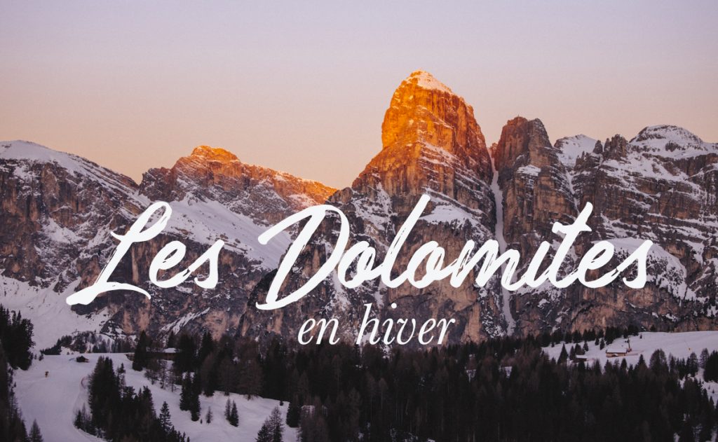 La région d'Alta Badia dans les Dolomites en hiver : que voir et que faire comme activités hivernales. crédit photo : Clara Ferrand
