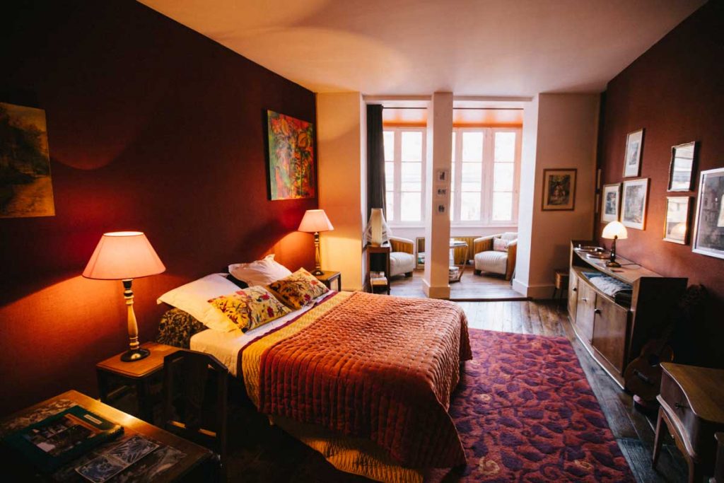 Les chambre d'hôte des vieilles maison du pont à Argenton-sur-Creuse. crédit photo : Clara Ferrand - blog Wildroad