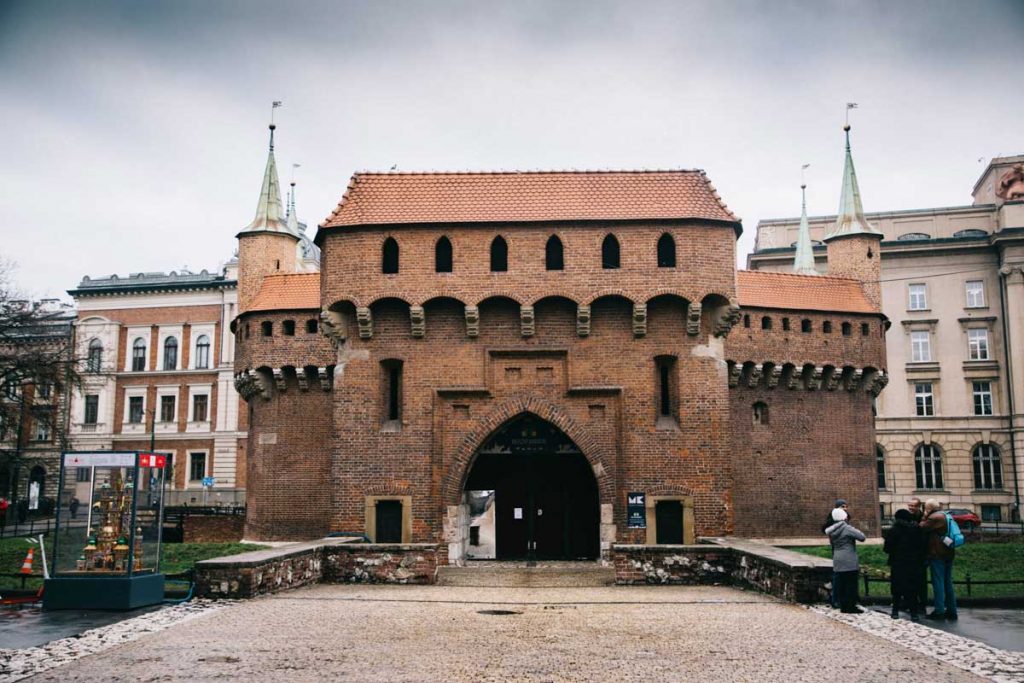 les vestiges des remparts de la ville de Cracovie. crédit photo : Clara Ferrand - blog Wildroad