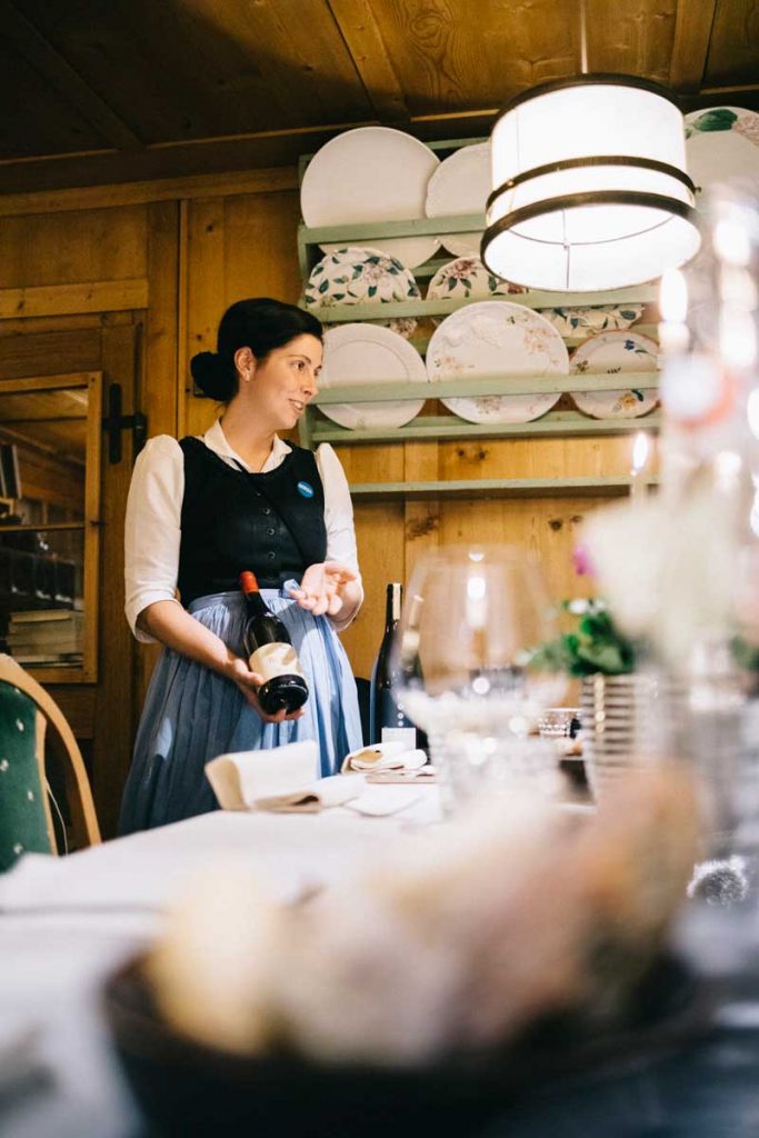 Les bonnes adresse pour dîner dans les Dolomites. Credit photo : Clara Ferrand - blog Wildroad
