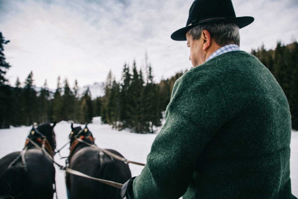 les activités hivernales à faire dans les Dolomites lors d'un road trip. crédit photo : Clara Ferrand