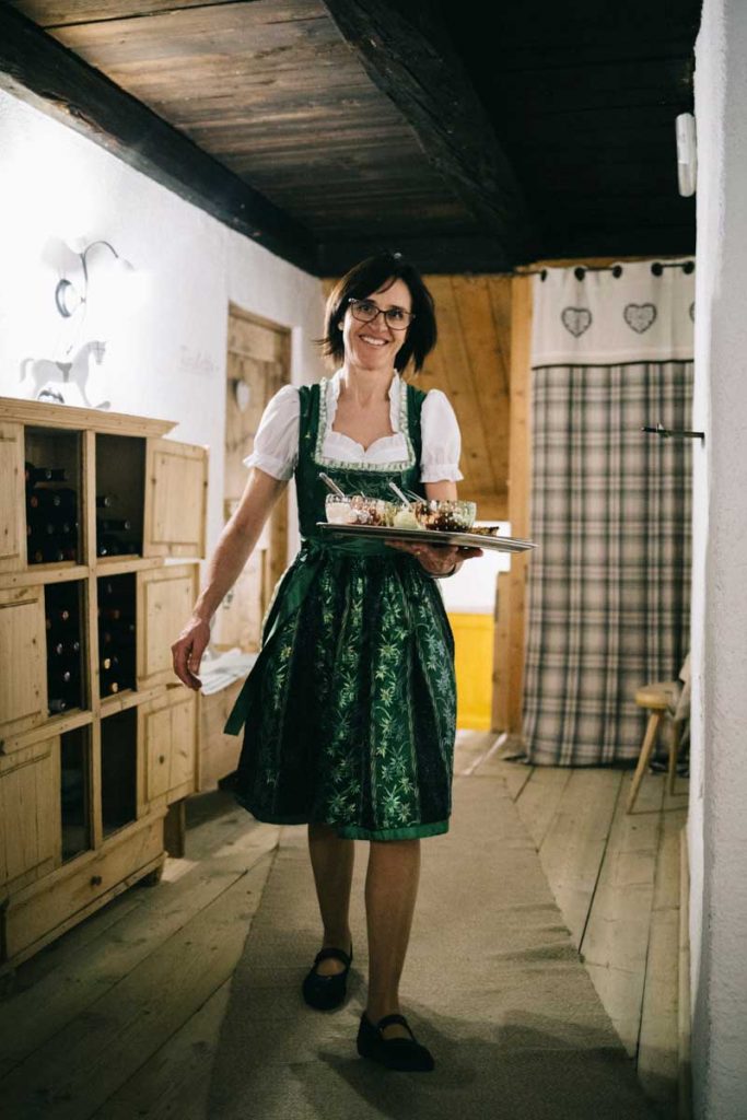 Maso Runch, une ferme italienne typique dans les montagnes des Dolomites. crédit photo : Clara Ferrand - wildroad