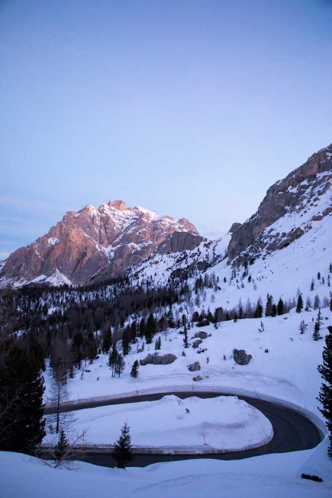 Passo Valparola, une route de montagne exceptionnel dans le South Tirol. credit photo : Clara Ferrand
