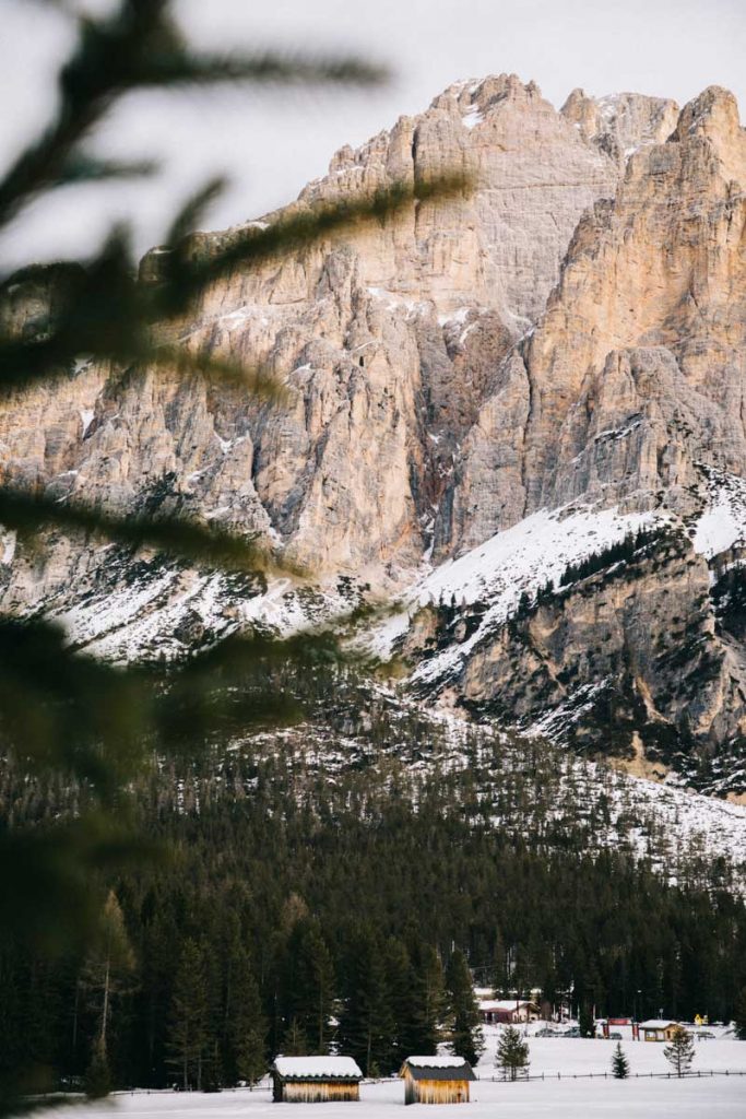la vallée d'Alta Badia dans le South Tirol au nord de l'Italie. crédit photo : Clara Ferrand
