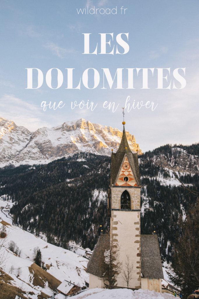 Les plus beaux lieux à voir dans les Dolomites lors d'un road trip en hiver. 15 activité à faire lors de votre voyage : descente en luge, raquette, dîner dans une maison traditionnelle. crédit photo : Clara Ferrand. #sudtirol #southtirol #dolomites #italie #italia #travelblogueur