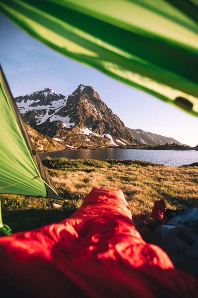 Bivouac et randonnée en Isère dans les Alpes Française. crédit photo : Clara Ferrand - blog Wildroad