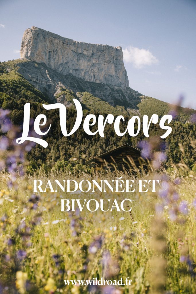 La plus belle randonnée bivouac à faire dans le Vercors. Aventure au pas de l'aiguille pour un bivouac face au mont Aiguille. crédit photo : Clara Ferrand - blog Wildroad #randonnée #hiking #vercors #hautsplateauduvercors #parnaturelregionalduvercors #chamailloux #pasdelaiguille #montaiguille