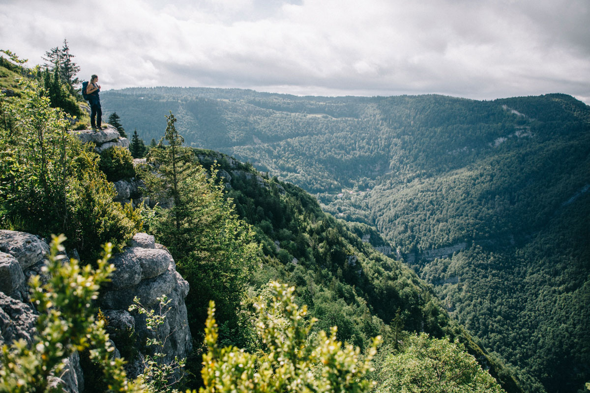 Randonnée de 4 jours dans le massif du Jura.