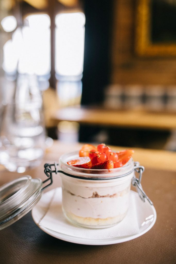 Le tiramisu au fruits rouge du restaurant. crédit photo : Clara Ferrand - blog Wildroad