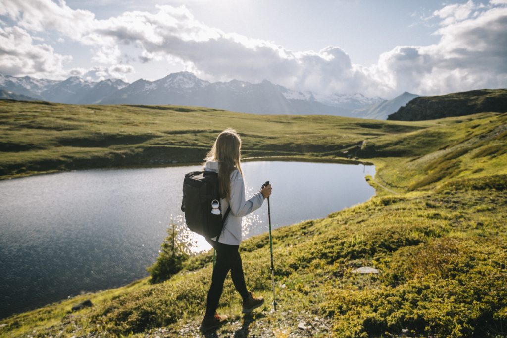 La randonnée du grand lac en boucle par la croix de Jean-Claude. Crédit photo : Clara Ferrand - blog Wildroad