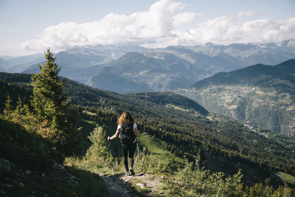 Les randonnée sà faire autour de Meribel lors d'un week-end en Savoie. crédit photo : Clara Ferrand - blog Wildroad