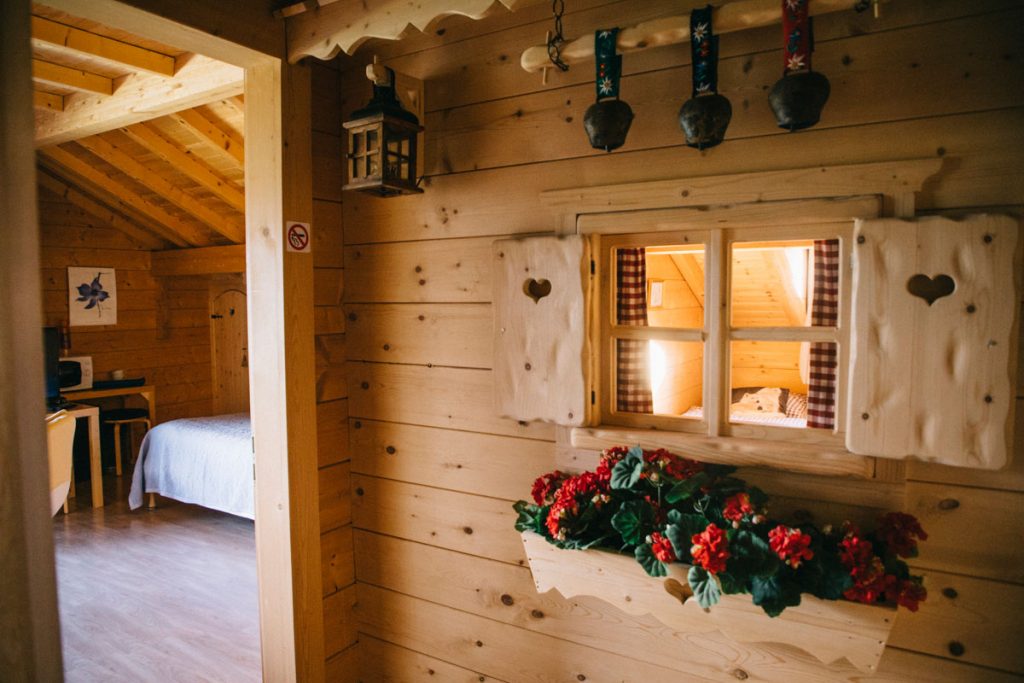 La chambre d'hôte des genevriers à Foncine-le-Haut. crédit photo : Clara Ferrand- blog Wildroad