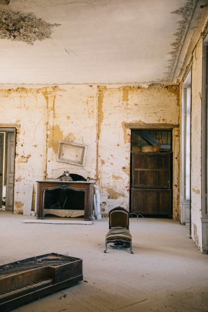 Le chateau de Vaux un endroit pour camper dans l'Aube. crédit photo : Clara Ferrand - blog Wildroad