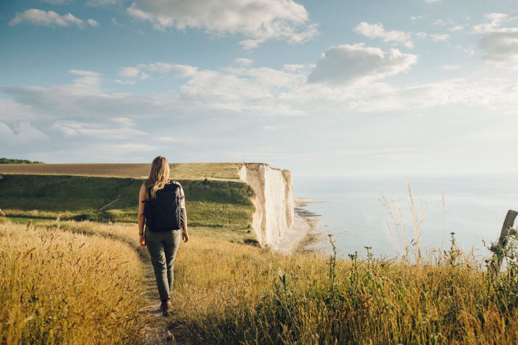 La randonnée du sentier du littoral de Ault à Mers-les-Bains. crédit photo : Clara Ferrand - Blog wildroad