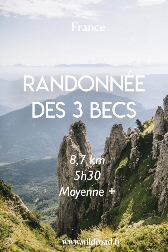 La randonnée des 3 becs et la forêt de Saou pour un panorama incroyable sur le Vercors et les Écrins depuis l'un des plus beaux synclinal perché d'Europe. crédit photo : Clara Ferrand - blog Wildroad #hiking #france #randonnée #les3becs #foretdesaou