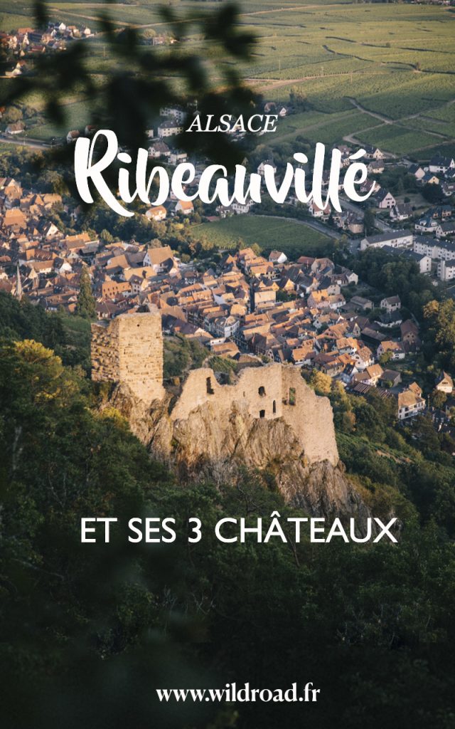 Toutes les informations pratiques pour faire la randonnée des 3 châteaux dans les hauteurs de Ribeauvillé en Alsace. crédit photo : Clara Ferrand - blog Wildroad #alsace #france #weekend #randonnee #hiking #massifdesvosges #châteauribeauvillé