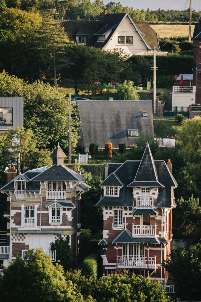 Les villas bourgeoise de Bois-de-Cise en baie de Somme. crédit photo : Clara Ferrand - blog Wildroad
