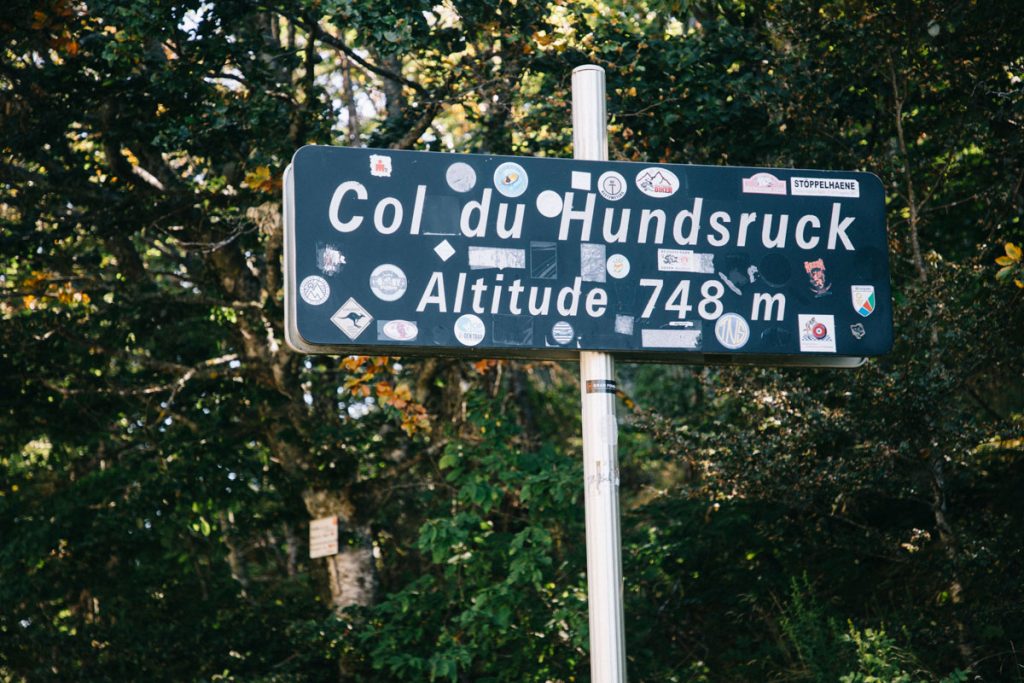 Le col du Hundsruck dans le massif des Vosges. crédit photo : Clara Ferrand - blog Wildroad
