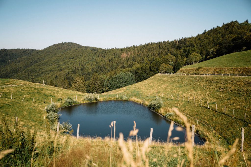 La station de ski hivernale de Rouge Gazon dans le massif des Vosges. crédit photo : Clara Ferrand - blog Wildroad