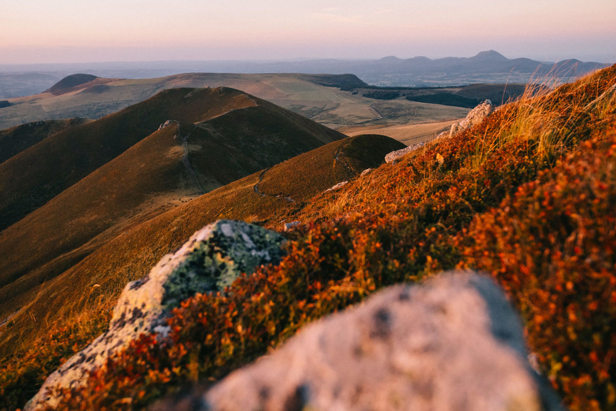 Faire une randonnée sur les volcans d'Auvergne en 4 jours