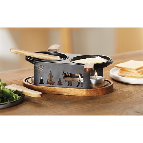 Set à raclette à la Bougie, Nature et Découvertes un cadeau original
