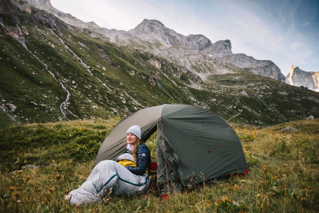 La liste de materiel pour camper en été dans le parc national de la Vanoise. crédit photo : Clara Ferrand - blog Wildroad
