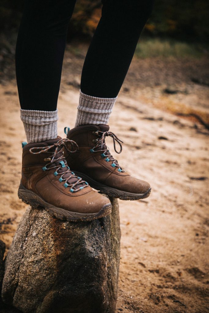 Test des chaussures de randonnée Merrell pendant un week-end automnale dans le Morvan. crédit photo :Clara Ferrand - blog Wildroad