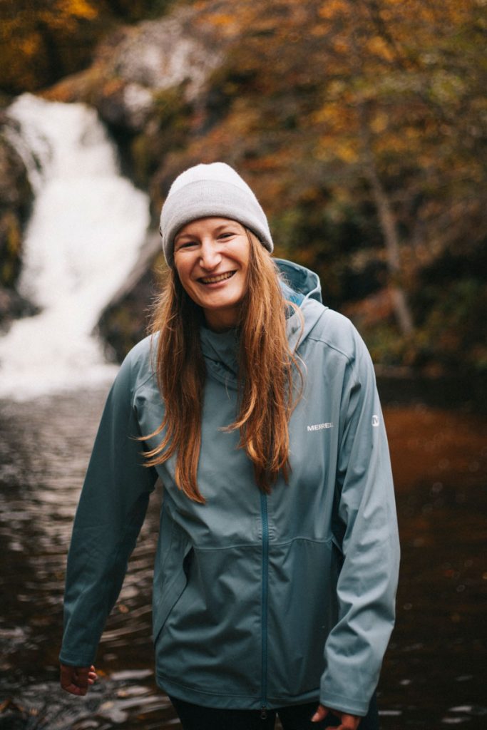 Clara Ferrand la blogueuse spécialisé en randonné et bivouac dans le Morvan. crédit photo : Clara Ferrand - blog Wildroad