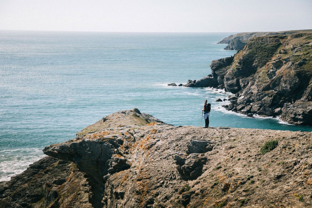 La lande de la côte sauvage sur Belle-Île-en-mer. crédit photo : Clara Ferrand - blog Wildroad
