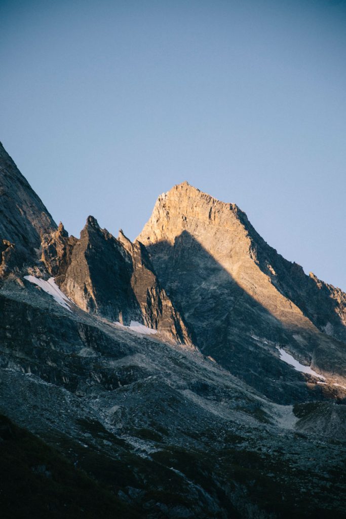Glacier de l'Epena en Savoie. crédit photo : Clara Ferrand - blog Wildroad