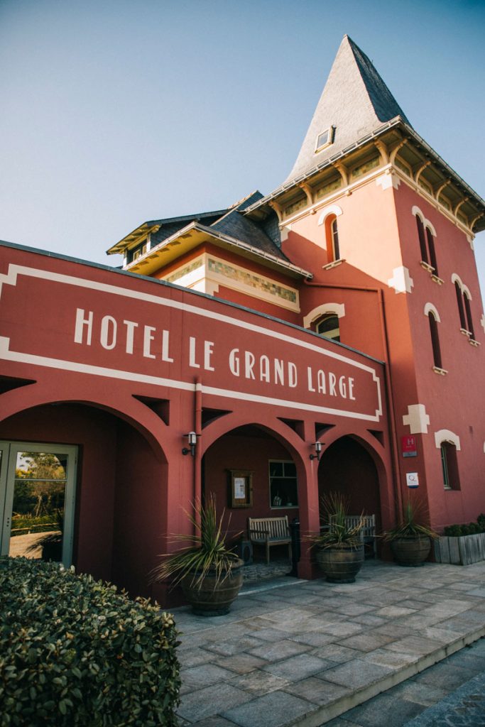 L'hôtel du grand Large à port Coton sur Belle-Île-en-mer. crédit photo : Clara Ferrand - blog Wildroad