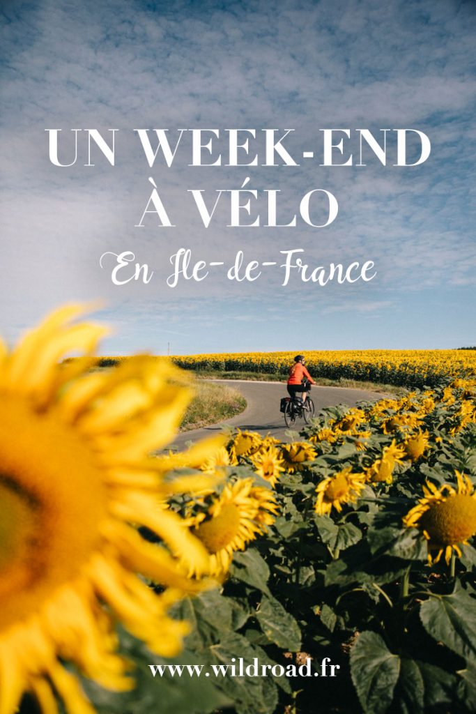 Un week-end à vélo pour découvrir la campagne et les villages autour de Paris. Le weke-end qui alliera culture et effort physique. crédit photo : Clara Ferrand - blog Wildroad. #paris #france #weekend #balade #velo #bike #parcnaturelregionaux #rambouillet #essone 